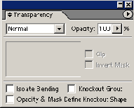 Палитра Transparency
