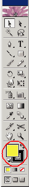 Щелкнув здесь можно вызвать Color Picker